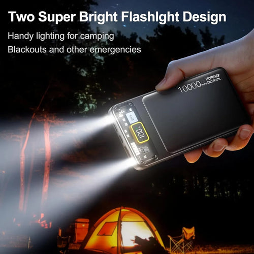 Battery Pack With Emergency Lighting Compatible Android Phones And Most Electronic Devices