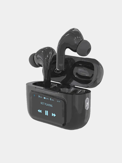 A9 Pro Earbuds ANC/ENC Touch Screen Display Noise Reduction Wireless Earbuds