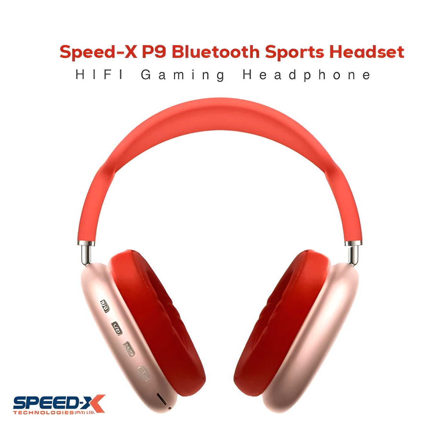 Speed-X Technologies P9 Bluetooth Headset | Bluetooth Hifi Gaming Headset -
