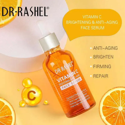 DR RASHEL Vitamin C Face Serum – Brightening & Anti-Aging Skin Care, 50ml