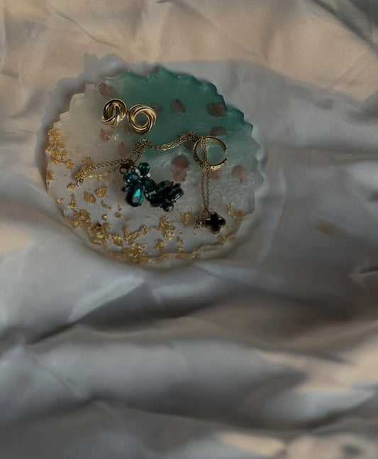 Jewellery resin coasters coffe coasters