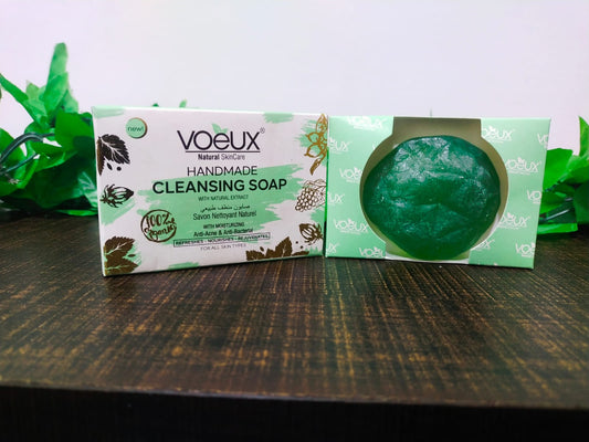 Hand made cleansing soap