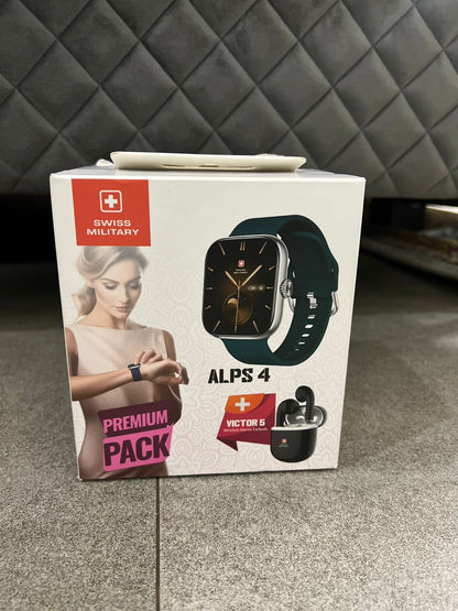 Alps4 smart watch x air pods 100%warranty